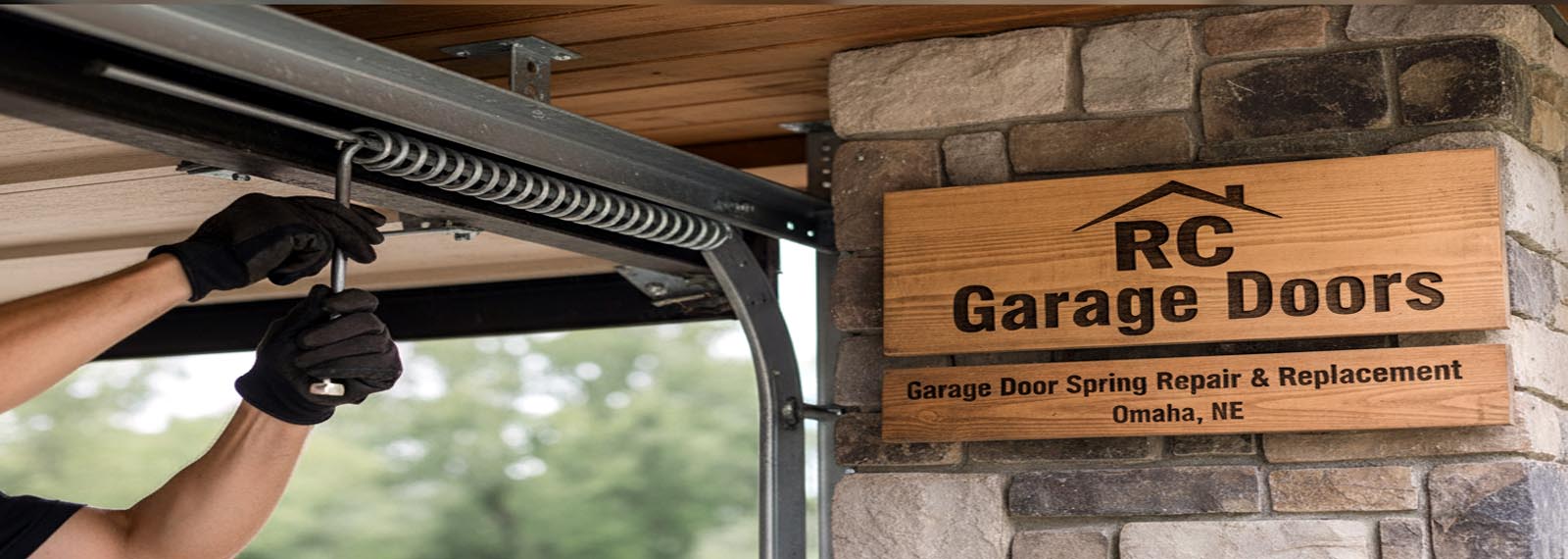 Fast and reliable spring repair services to restore your garage door’s function.